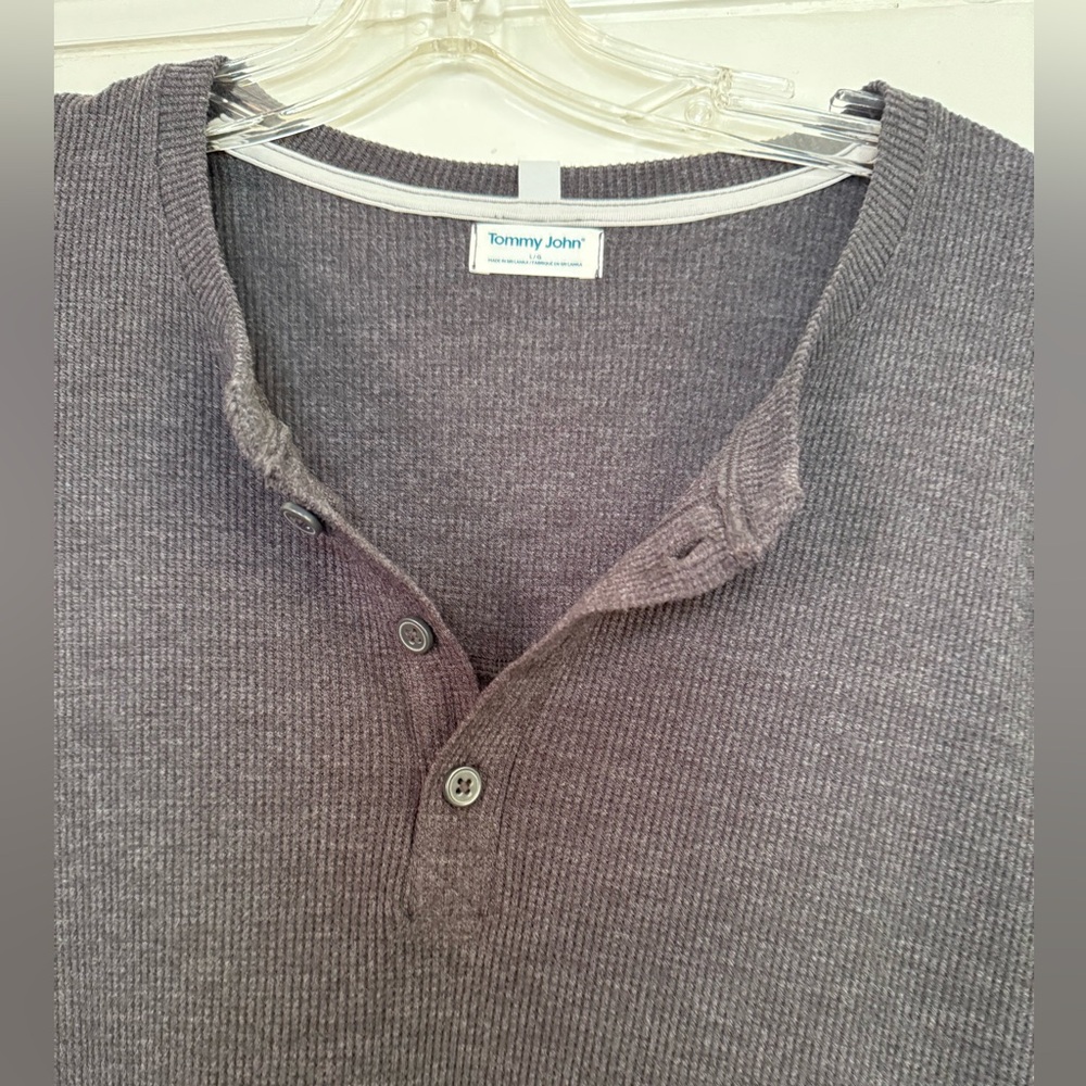 Tommy John ribbed Henley - Picture 2 of 8